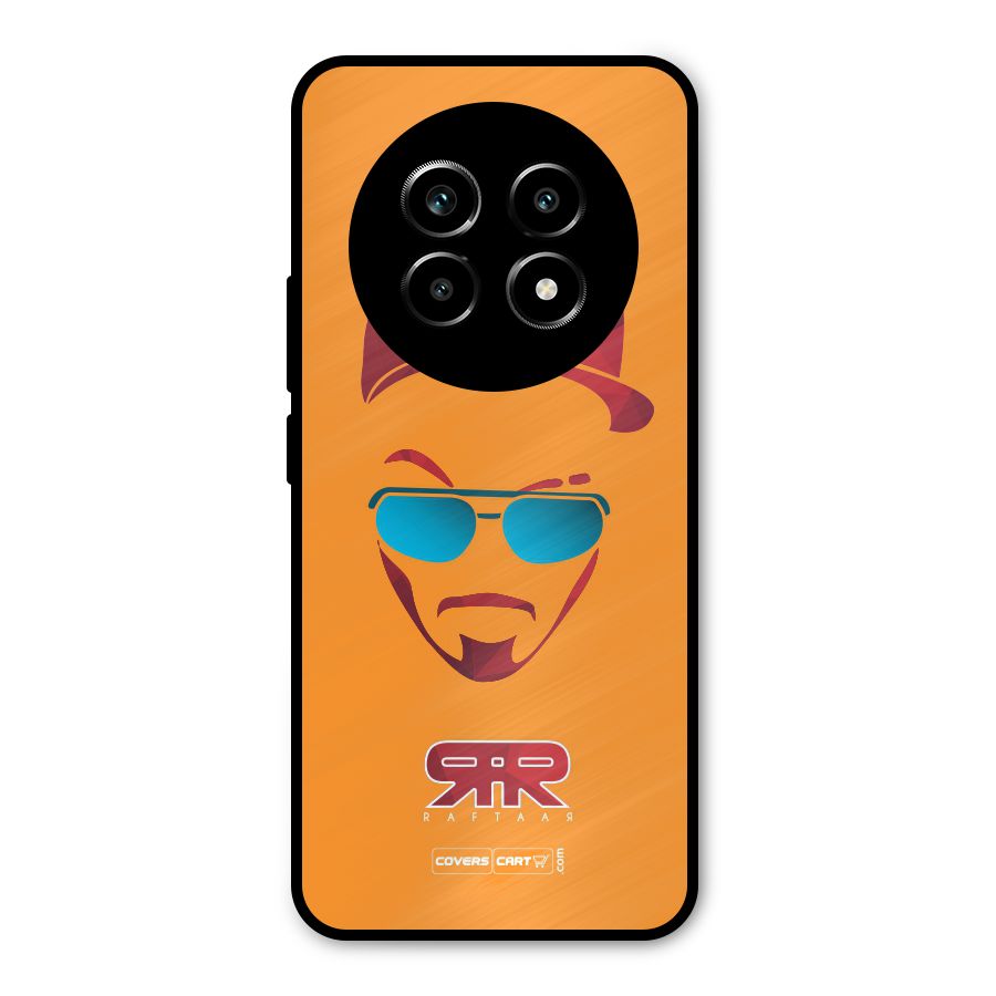 Raftaar Orange Metal Back Case for Realme 13 Pro