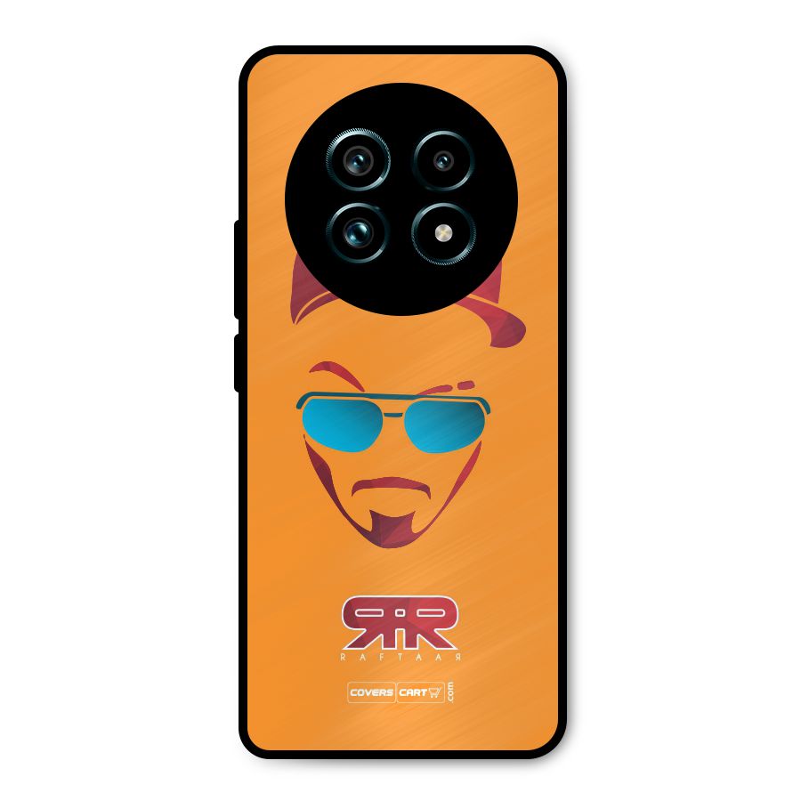 Raftaar Orange Metal Back Case for Realme 13 Pro Plus