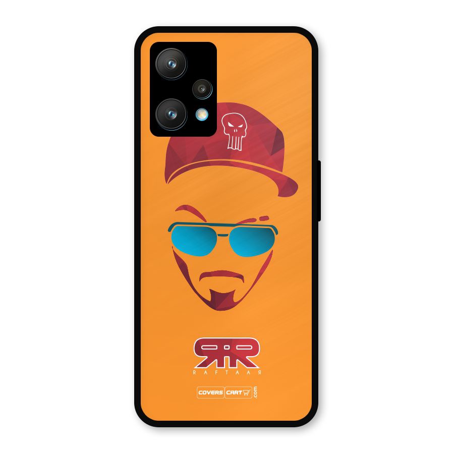 Raftaar Orange Metal Back Case for Realme 9 Pro Plus 5G