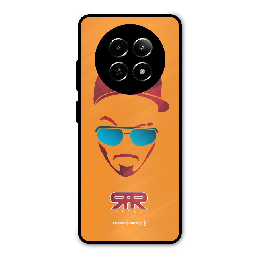 Raftaar Orange Metal Back Case for Realme Narzo 70x 5G
