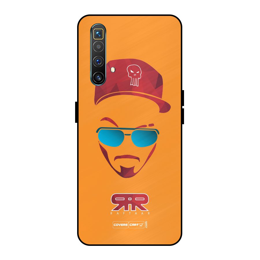 Raftaar Orange Metal Back Case for Realme X3 SuperZoom