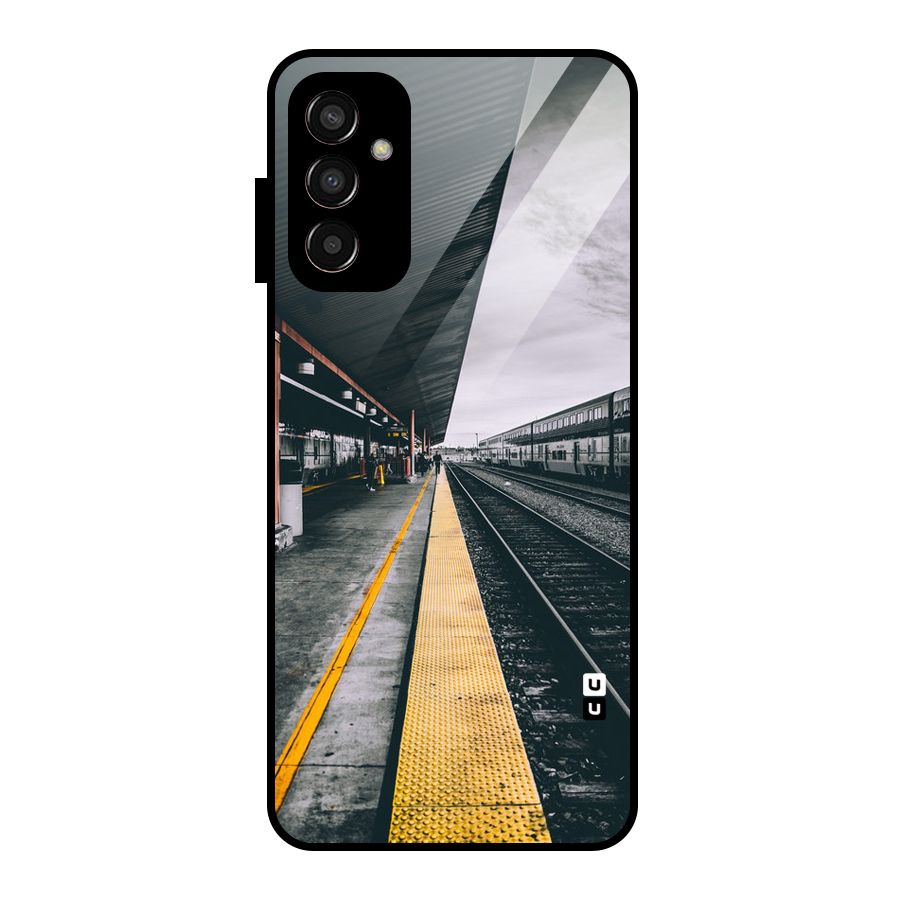 Railway Track Glass Back Case for Galaxy F13