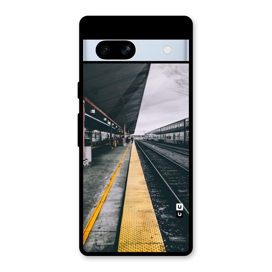Railway Track Glass Back Case for Google Pixel 7a