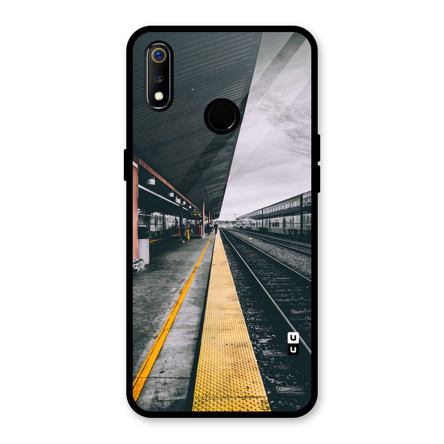 Railway Track Glass Back Case for Realme 3i