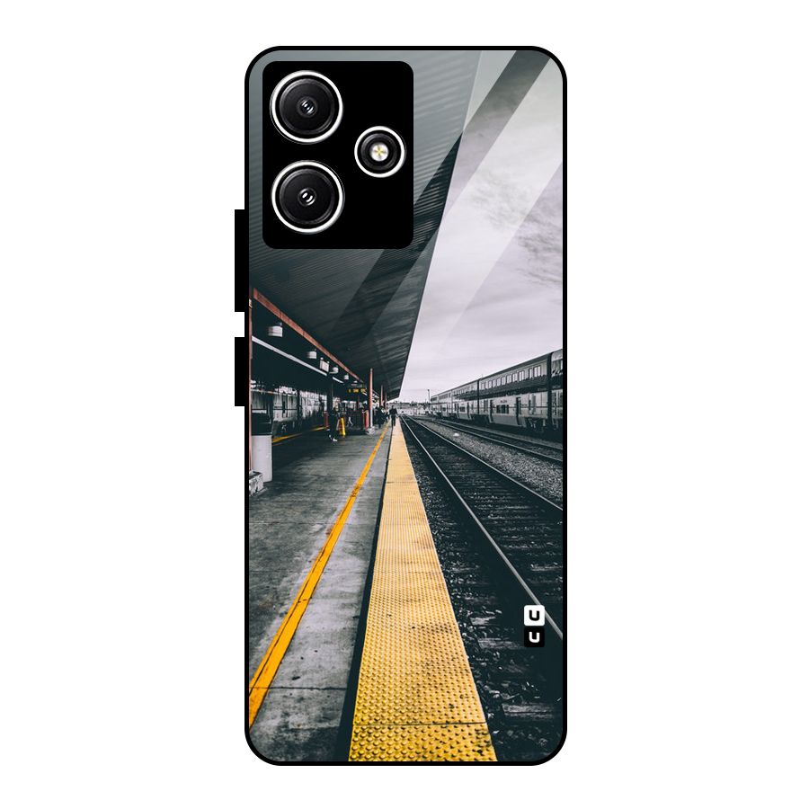 Railway Track Glass Back Case for Redmi 12 5G