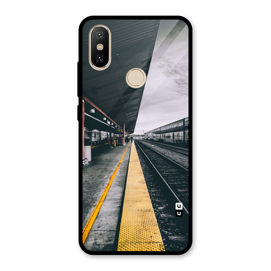Railway Track Glass Back Case for Redmi A2