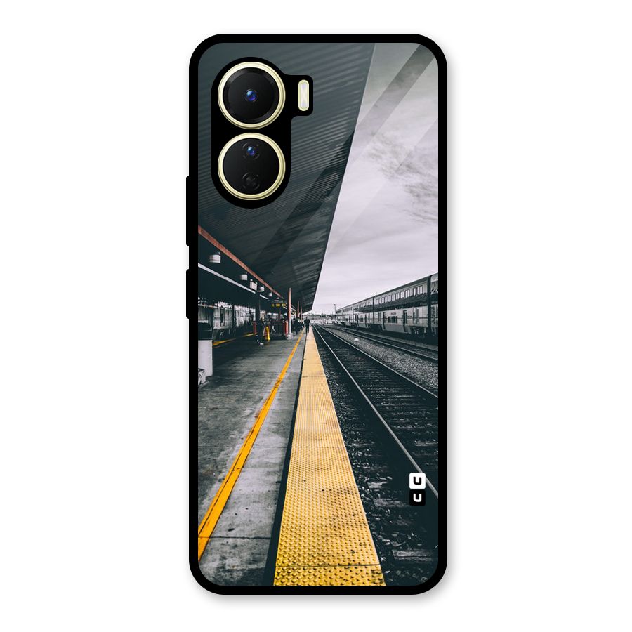 Railway Track Glass Back Case for Vivo Y56