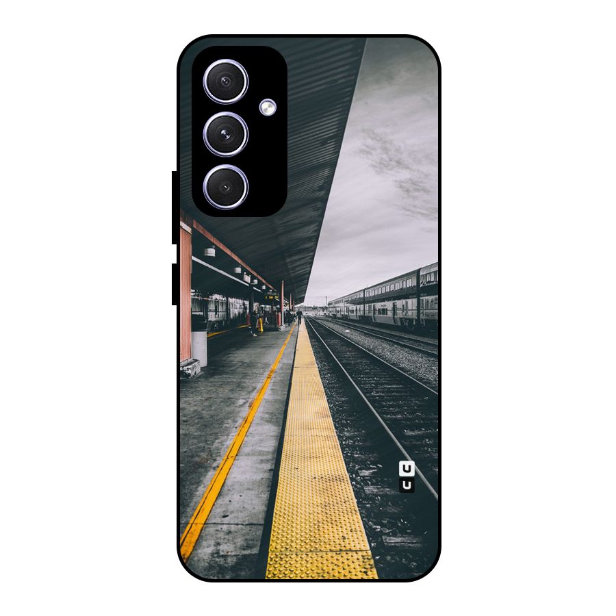 Railway Track Metal Back Case for Galaxy A54