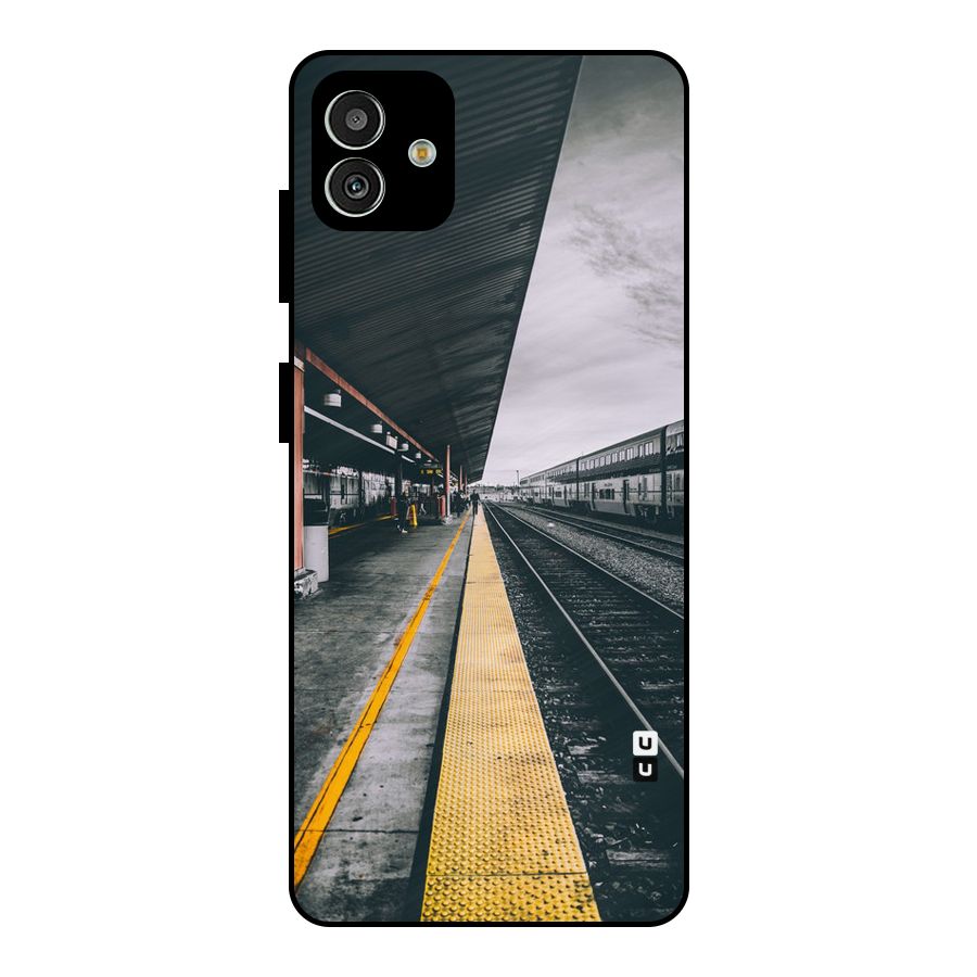Railway Track Metal Back Case for Galaxy M13 5G