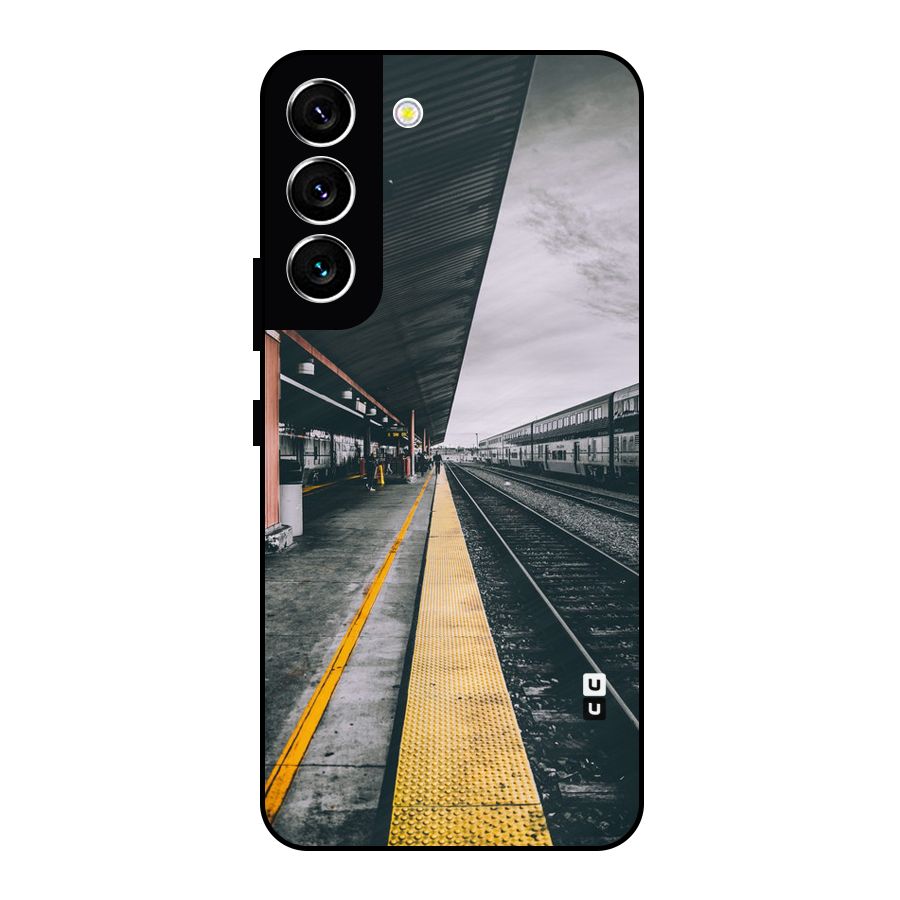 Railway Track Metal Back Case for Galaxy S22 5G