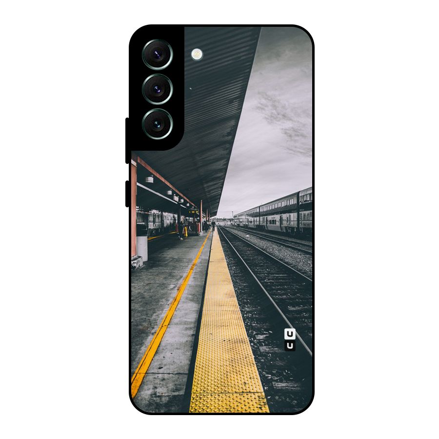 Railway Track Metal Back Case for Galaxy S22 Plus 5G