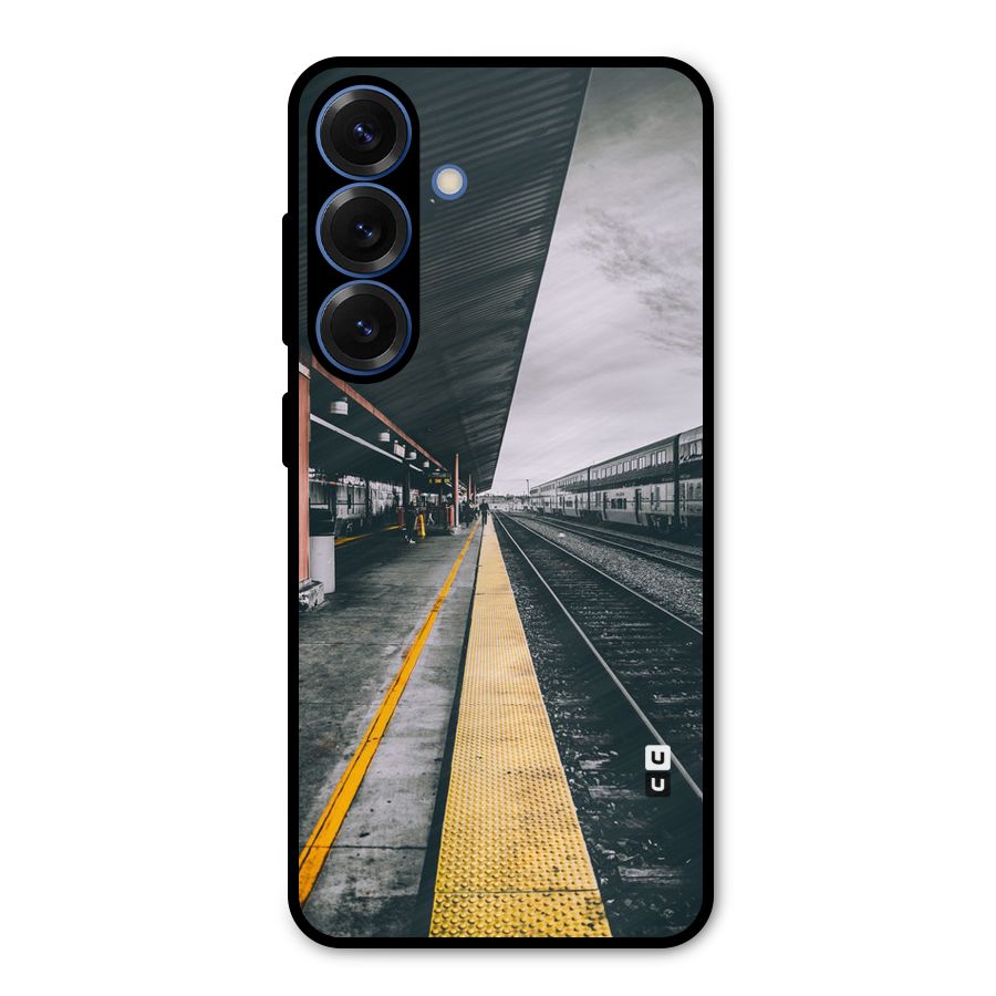 Railway Track Metal Back Case for Galaxy S25