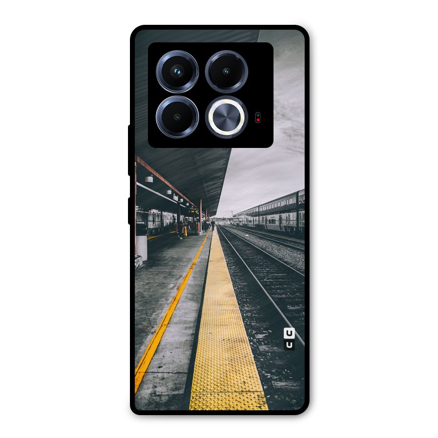Railway Track Metal Back Case for Infinix Note 40 5G