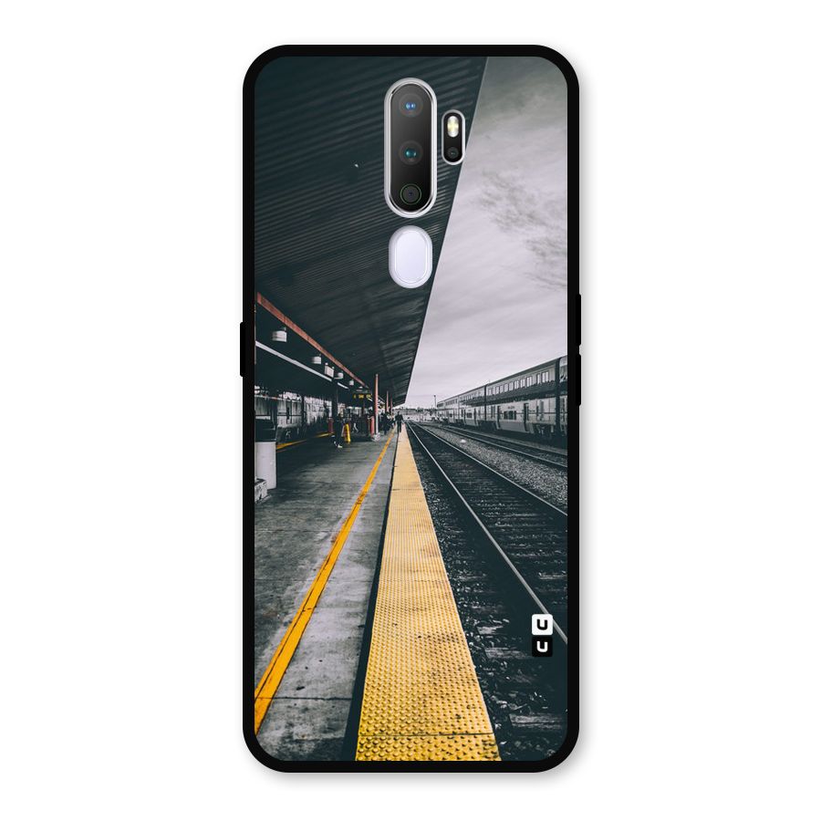 Railway Track Metal Back Case for Oppo A9 (2020)