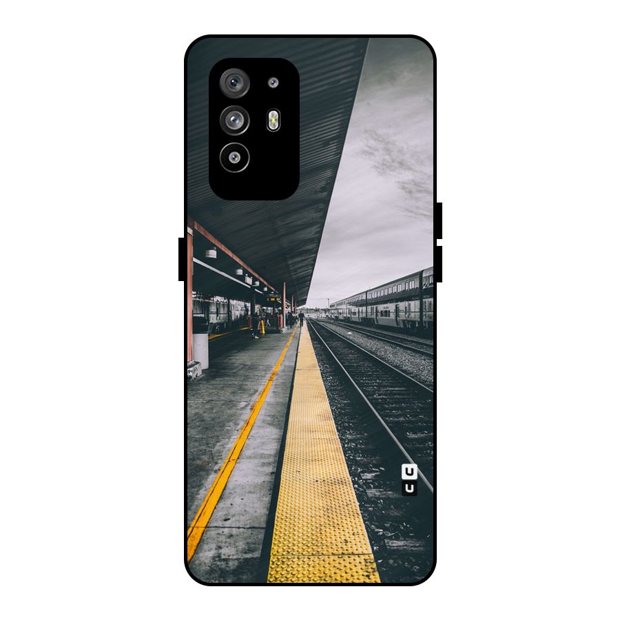 Railway Track Metal Back Case for Oppo F19 Pro Plus 5G