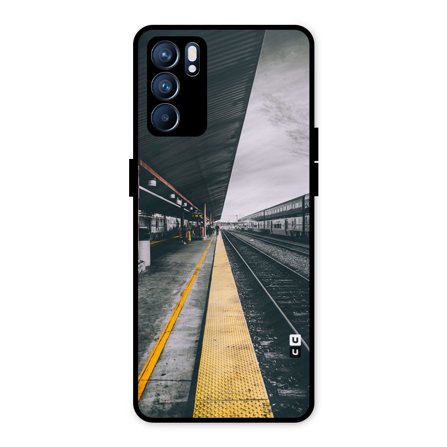 Railway Track Metal Back Case for Oppo Reno6 5G