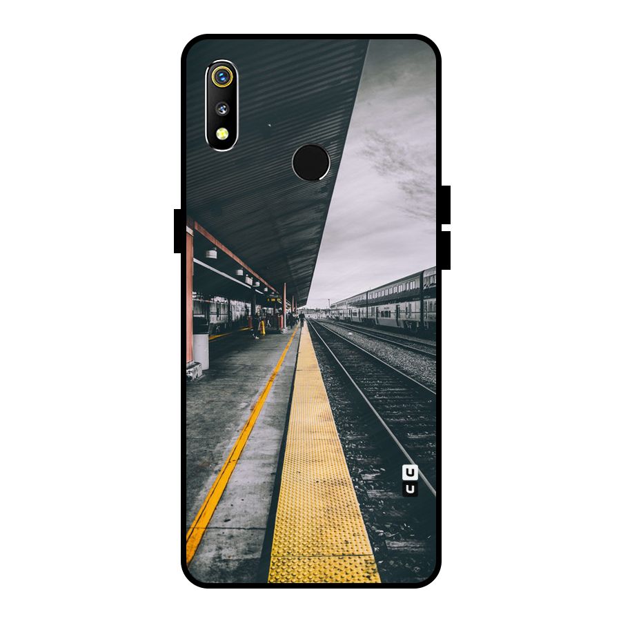 Railway Track Metal Back Case for Realme 3i