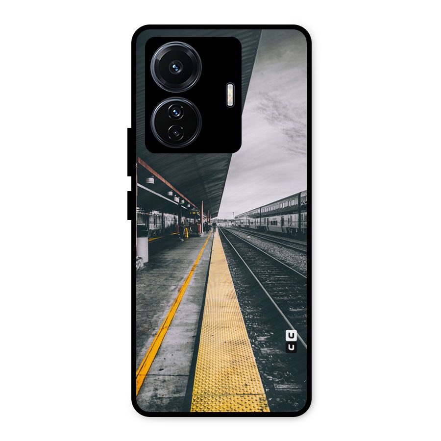 Railway Track Metal Back Case for Vivo T1 Pro