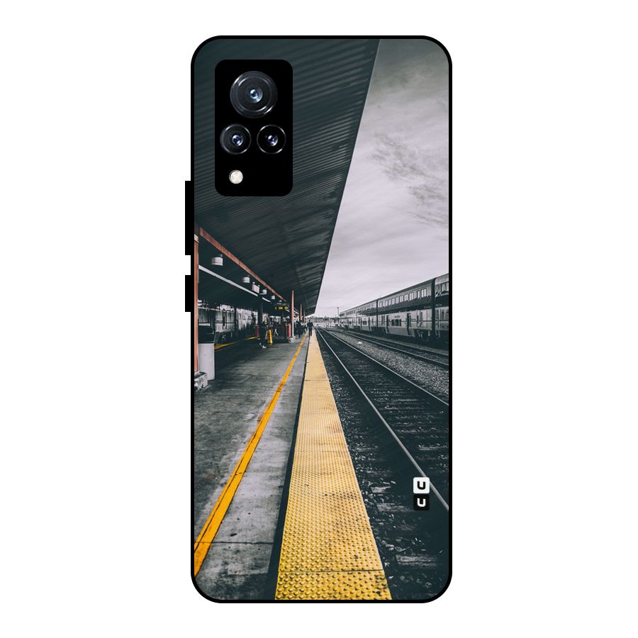 Railway Track Metal Back Case for Vivo V21 5G