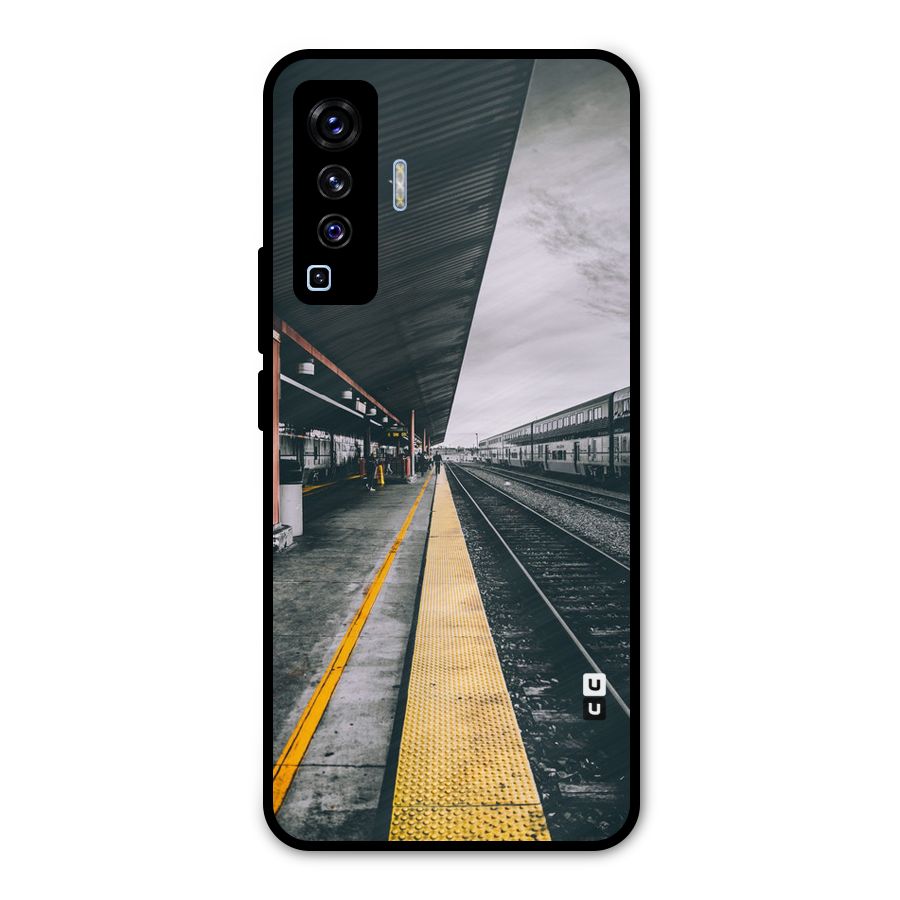 Railway Track Metal Back Case for Vivo X50
