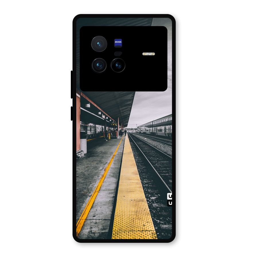 Railway Track Metal Back Case for Vivo X80