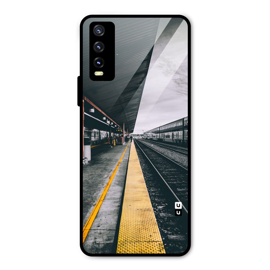 Railway Track Metal Back Case for Vivo Y20