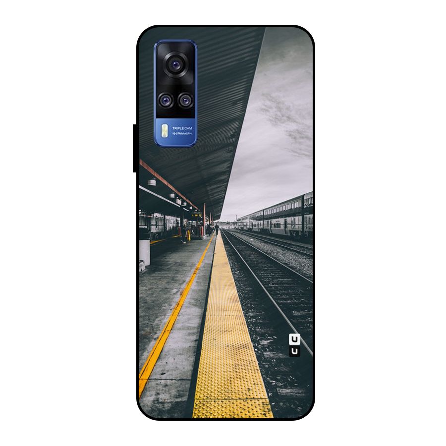 Railway Track Metal Back Case for Vivo Y51