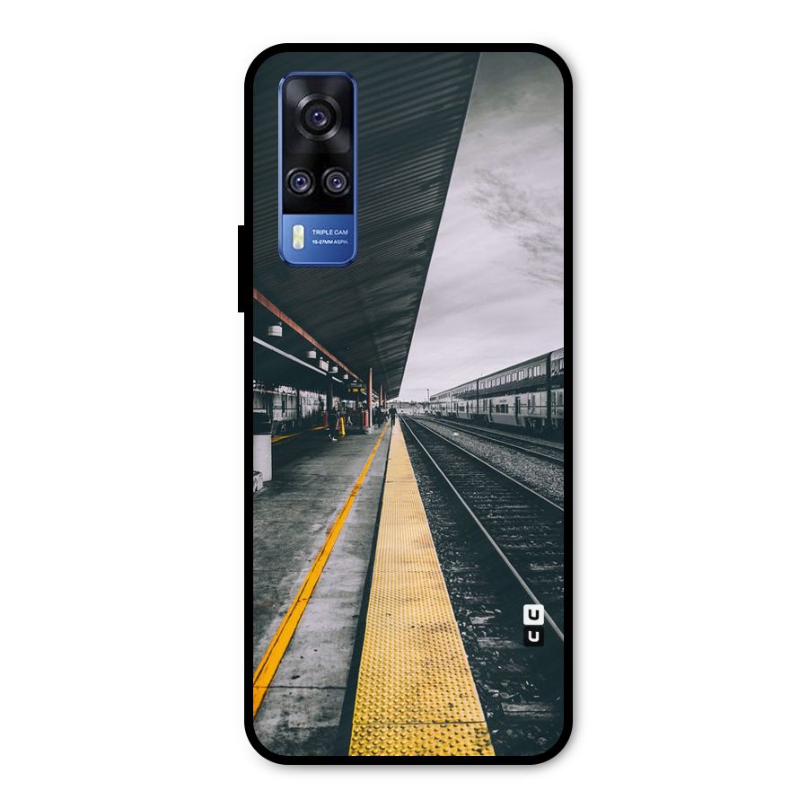 Railway Track Metal Back Case for Vivo Y51A