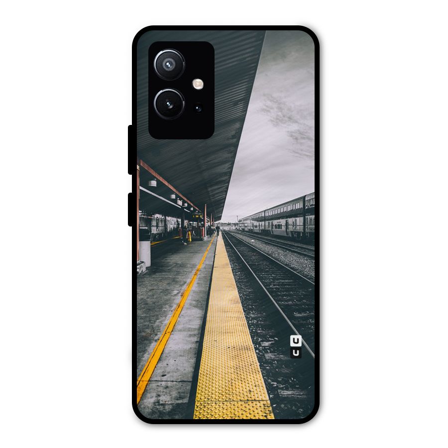 Railway Track Metal Back Case for Vivo Y75 5G