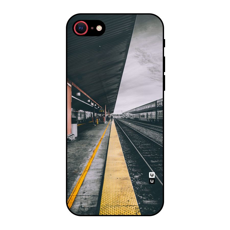Railway Track Metal Back Case for iPhone SE 2020
