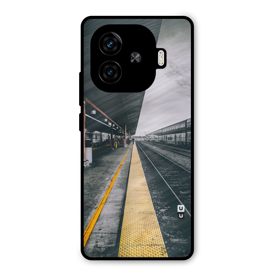 Railway Track Metal Back Case for iQOO Z9 Turbo
