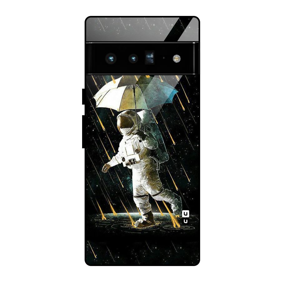 Rain Spaceman Glass Back Case for Google Pixel 6 Pro