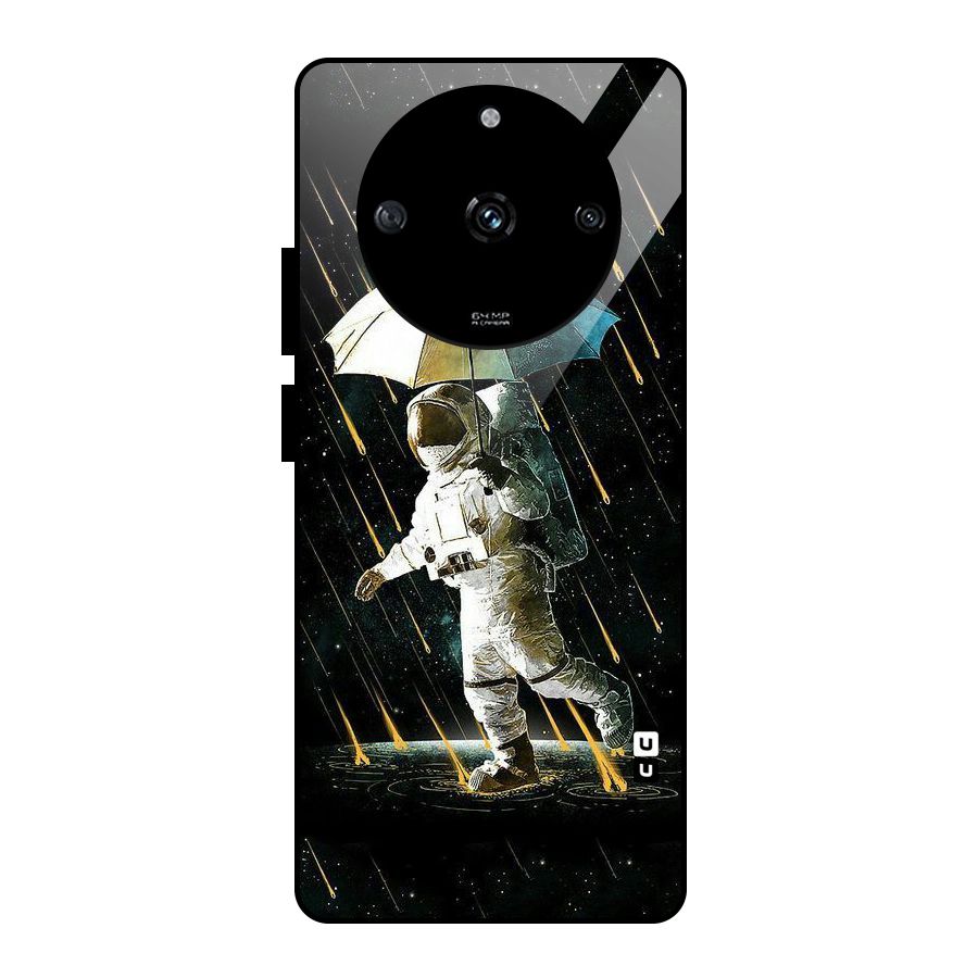 Rain Spaceman Glass Back Case for Realme Narzo 60 5G