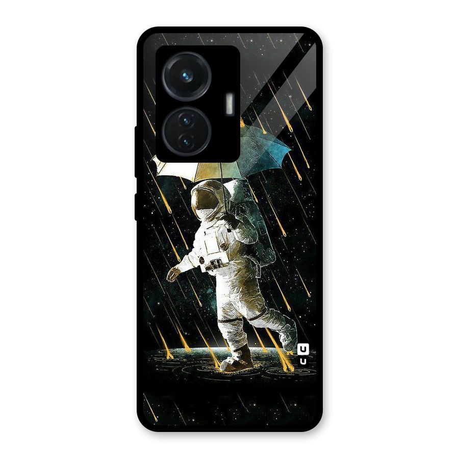 Rain Spaceman Glass Back Case for Vivo T1 44W