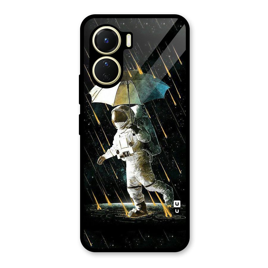Rain Spaceman Glass Back Case for Vivo Y56
