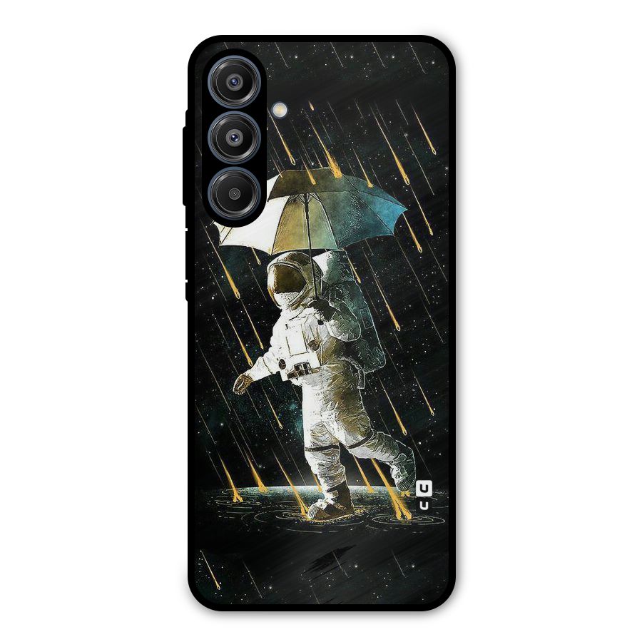 Rain Spaceman Metal Back Case for Galaxy A16 5G