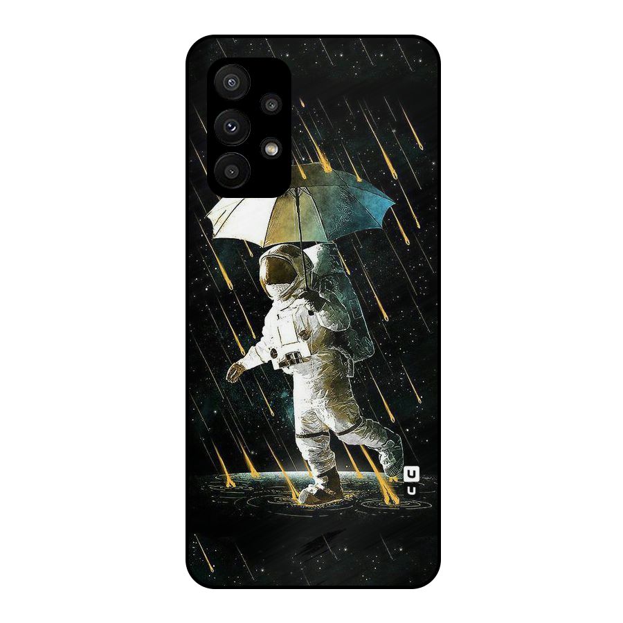 Rain Spaceman Metal Back Case for Galaxy A23