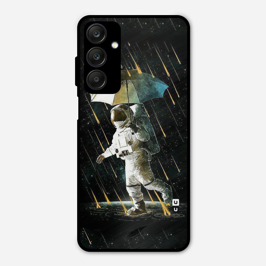 Rain Spaceman Metal Back Case for Galaxy A25 5G