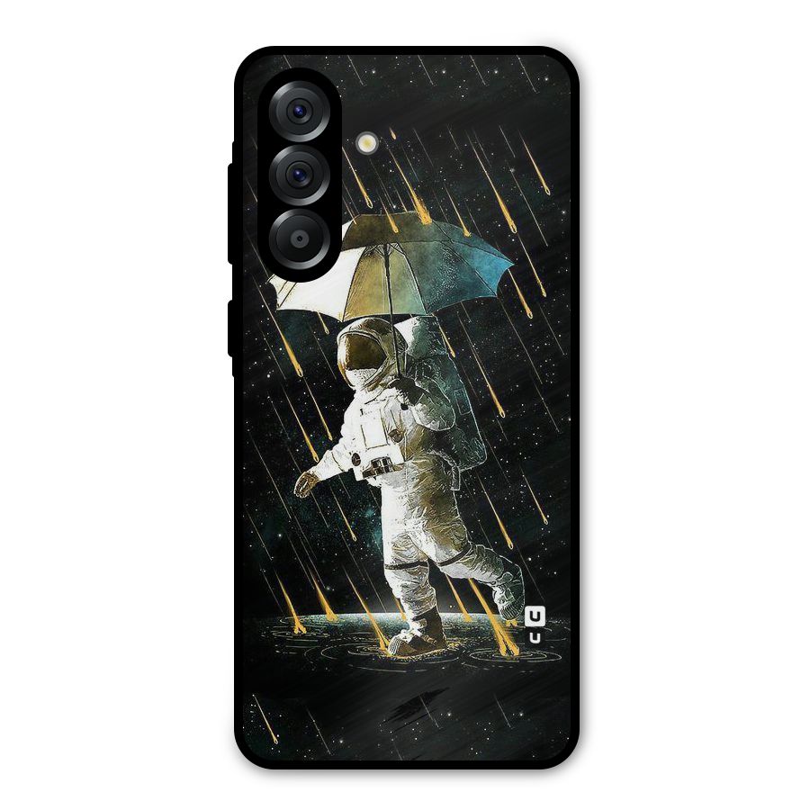 Rain Spaceman Metal Back Case for Galaxy A56
