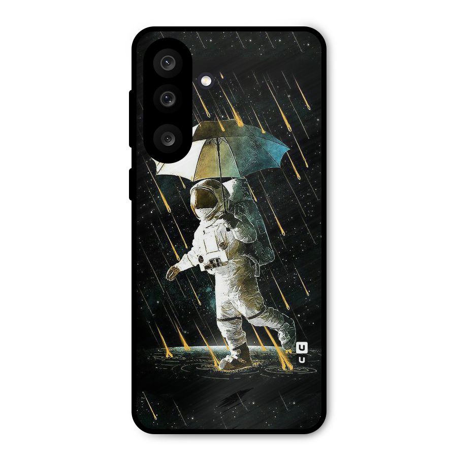 Rain Spaceman Metal Back Case for Galaxy M56