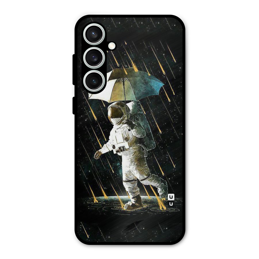 Rain Spaceman Metal Back Case for Galaxy S23 FE