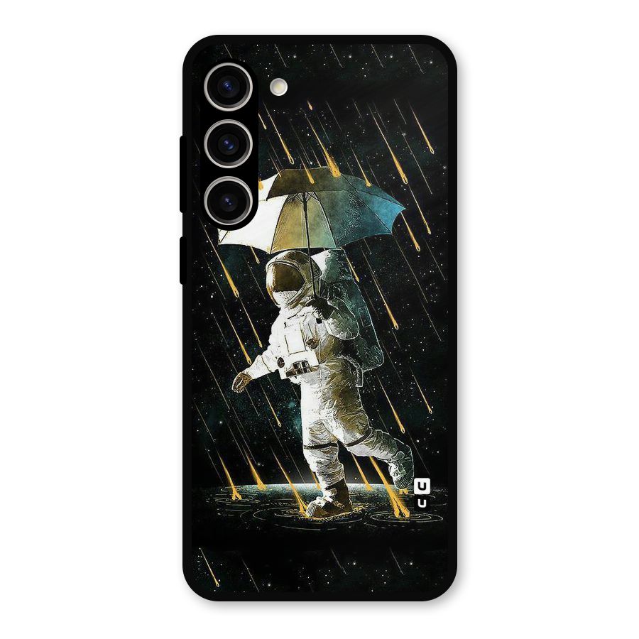Rain Spaceman Metal Back Case for Galaxy S23 Plus