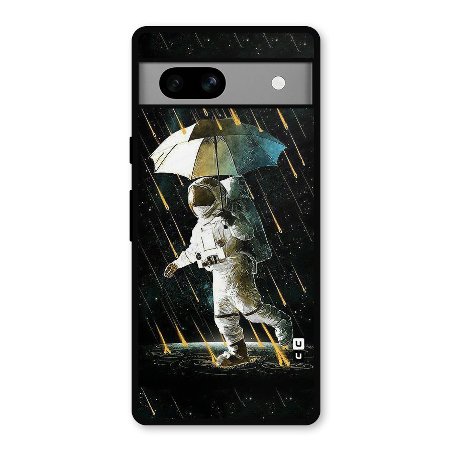 Rain Spaceman Metal Back Case for Google Pixel 7a