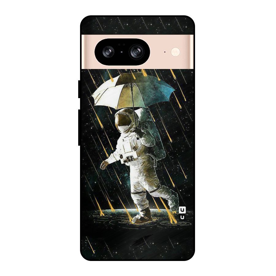 Rain Spaceman Metal Back Case for Google Pixel 8