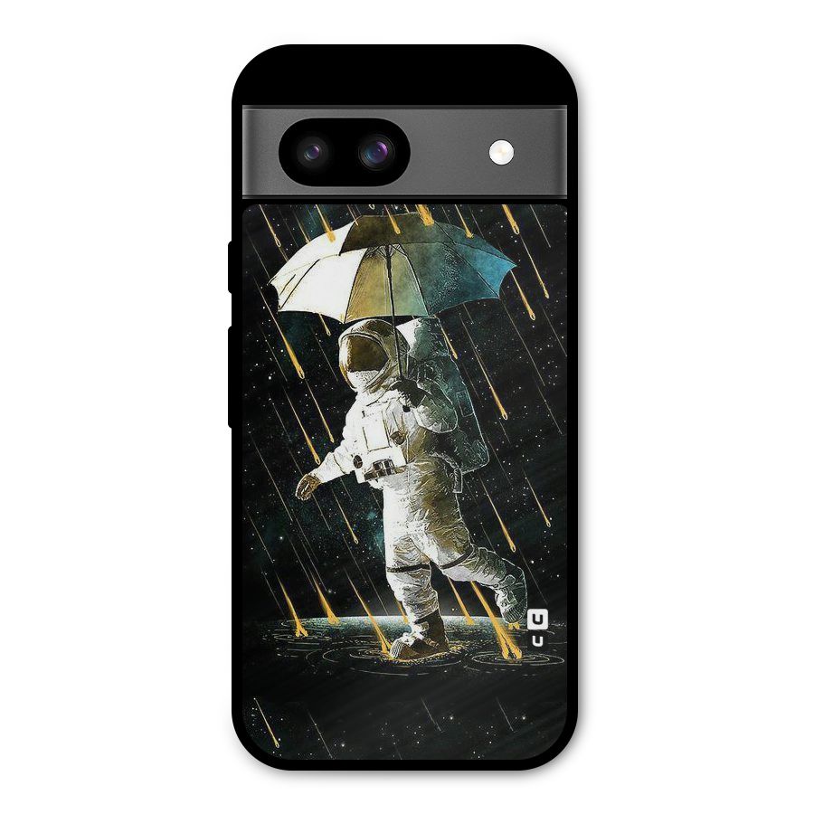 Rain Spaceman Metal Back Case for Google Pixel 8a