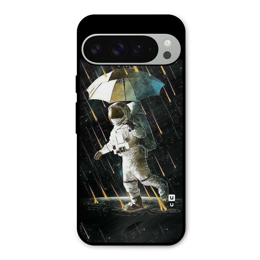 Rain Spaceman Metal Back Case for Google Pixel 9 Pro XL