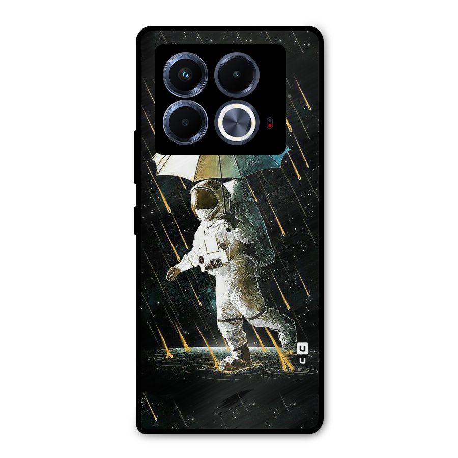 Rain Spaceman Metal Back Case for Infinix Note 40 5G