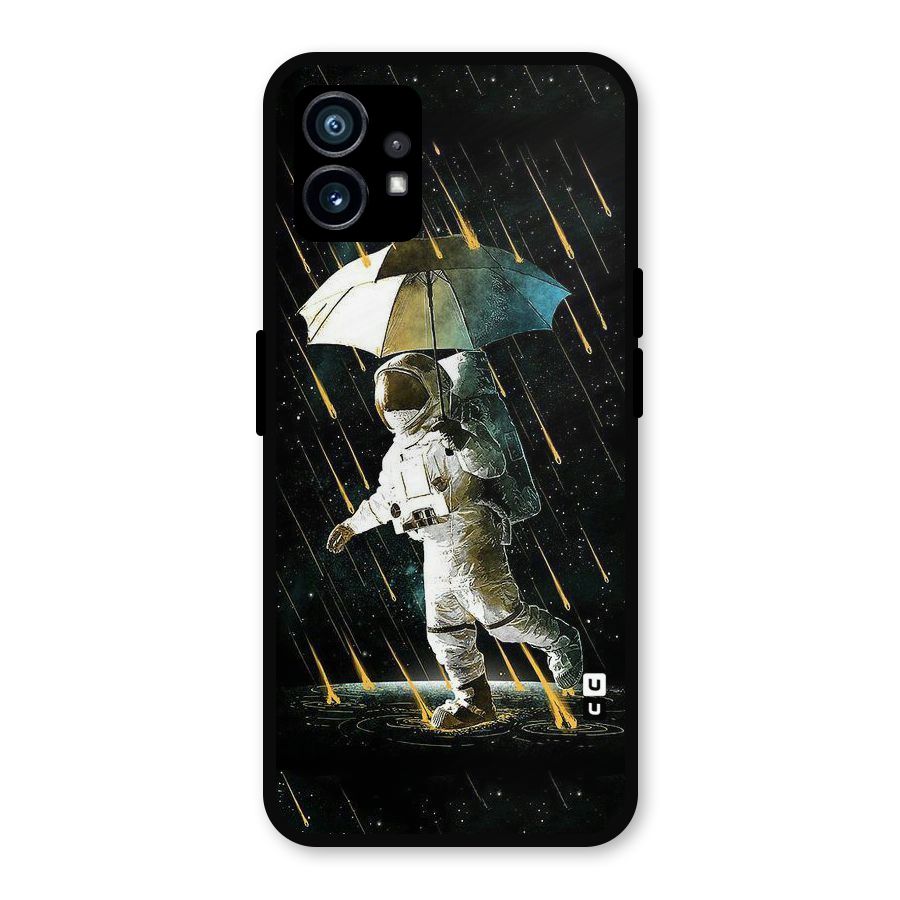 Rain Spaceman Metal Back Case for Nothing Phone 1