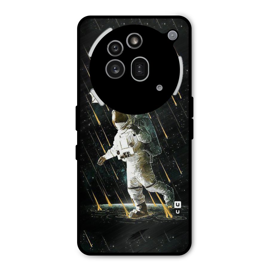 Rain Spaceman Metal Back Case for Nothing Phone 3a Pro