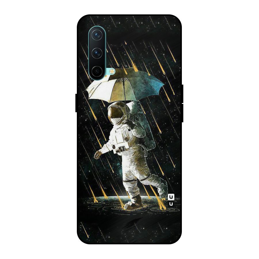 Rain Spaceman Metal Back Case for OnePlus Nord CE 5G